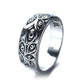 Men’s Stainless Steel Devil Eye Ring – Gothic Punk Statement Jewellery