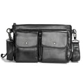 Men’s Genuine Leather Crossbody Bag – Casual Shoulder Bag
