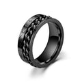 Viking Titanium Steel Rotatable Decompression Rotatable Ring