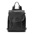 Men’s Vegetable Tanned Cow Leather Backpack – Large Capacity Vintage Laptop Travel Bag