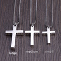 S925 Sterling Silver Crucifix Cross Pendant – Christian Necklace Pendant for Men & Women